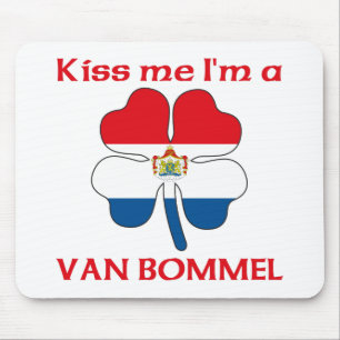 Personalised Dutch Kiss Me I'm Van Bommel Mouse Mat