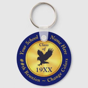 Personalised EAGLE, Class Reunion Party Favours,  Key Ring