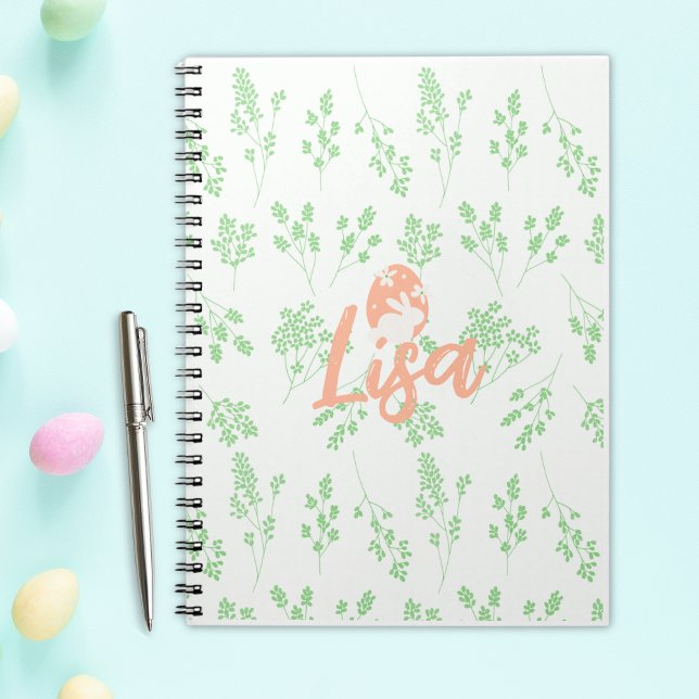 Personalised Easter Bunny Notebook (Personalized Easter Bunny Notebook)