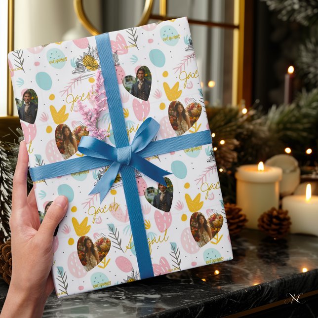 Personalised Easter Celebration Wrapping Paper wit (Creator Uploaded)