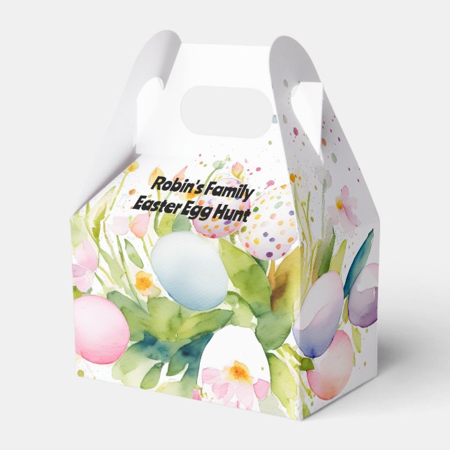 Personalised Easter Egg Hunt Box (Front Side)