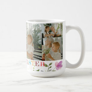 Personalised Easter Photo Collage Mug