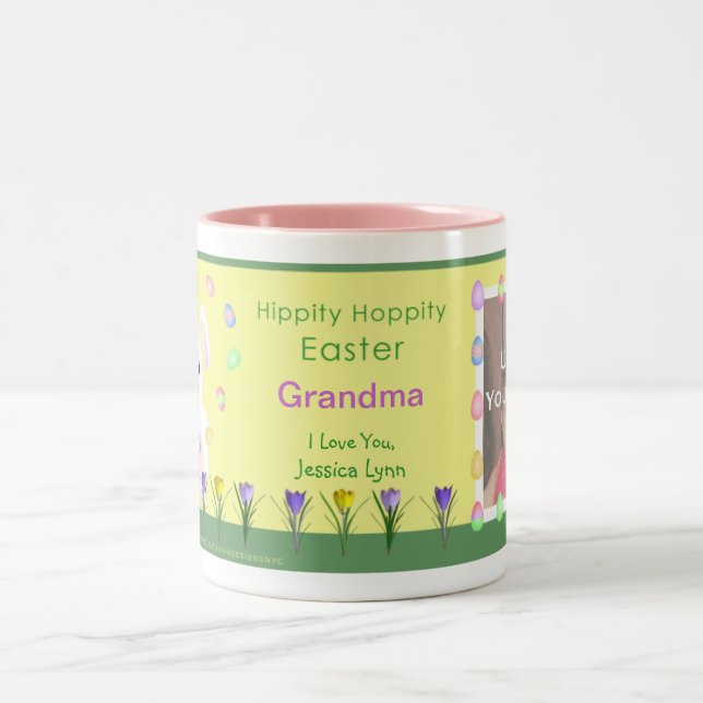 Personalised Easter Photo Mug (Center)
