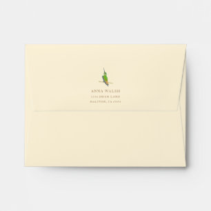 Personalised Ecru Allen's Hummingbird Envelope