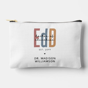 Personalised EdD Doctor Of Education Graduation Accessory Pouch