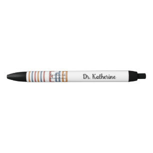 Personalised EdD Doctor Of Education Graduation Black Ink Pen