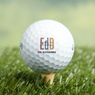 Personalised EdD Doctor Of Education Graduation Golf Balls