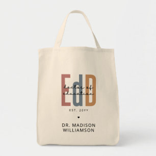 Personalised EdD Doctor Of Education Graduation Tote Bag