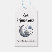 Personalised Eid Mubarak Gift Tags