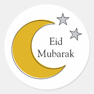 Personalised Eid Mubarak Stickers