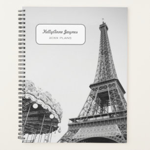 Personalised Eiffel Tower Paris 2025 Planner