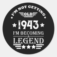 Personalised eighty vintage 80th birthday