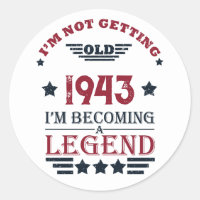 Personalised eighty vintage 80th birthday party