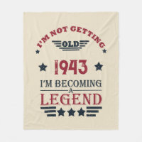 Personalised eighty vintage 80th birthday party