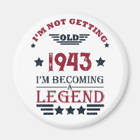 Personalised eighty vintage 80th birthday party