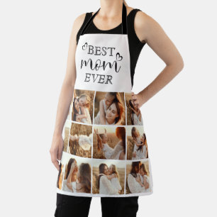 Personalised Elegant Best Mum Ever Photo Gift  Apron