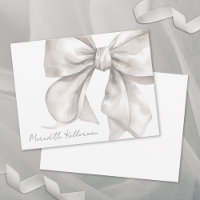 Personalised Elegant Bow Name Monogram