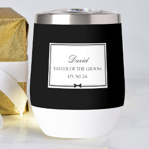 Personalised Elegant Bowtie Father of the Groom