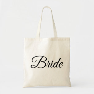 Personalised Elegant Bride wedding Adult gift Tote Bag