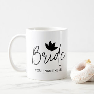 Personalised Elegant Bride Weddings  Coffee Mug