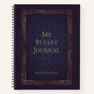 Personalised Elegant Bullet Journal