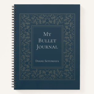 Personalised Elegant Bullet Journal