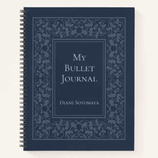 Personalised Elegant Bullet Journal