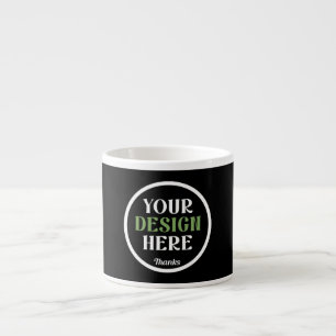 Personalised, Elegant, Classic, Wedding Gifts Espresso Cup