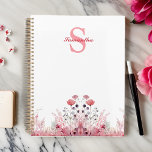 Personalised Elegant Floral Cute Girly Planner<br><div class="desc">Make your planning more stylish and personal with our Personalised Elegant Floral Cute Girly Planner. This adorable planner features delicate floral designs and can be customised with your initials and name for that extra touch of charm.</div>