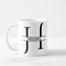 Personalised Elegant Initial Letter H