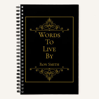 Personalised Elegant Journal for Quotes