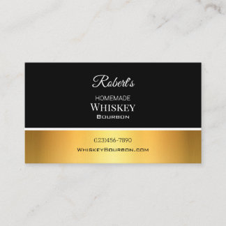 Personalised Elegant Label Business Card