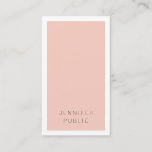 Personalised Elegant Minimalist Modern Simple Business Card