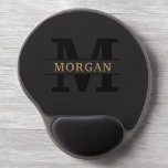 Personalised Elegant Monogram and Name Gel Mouse Mat<br><div class="desc">Add a touch of elegance to your daily essentials with this personalised monogram and name product. Featuring a refined design and customisable details, it combines sophistication and functionality. Whether for personal use or as a thoughtful gift, this item showcases a stylish monogram and your chosen name, making it uniquely yours....</div>