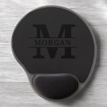 Personalised Elegant Monogram and Name Gel Mouse Mat<br><div class="desc">Add a touch of elegance to your daily essentials with this personalised monogram and name product. Featuring a refined design and customisable details, it combines sophistication and functionality. Whether for personal use or as a thoughtful gift, this item showcases a stylish monogram and your chosen name, making it uniquely yours....</div>