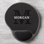 Personalised Elegant Monogram and Name Gel Mouse Mat<br><div class="desc">Add a touch of elegance to your daily essentials with this personalised monogram and name product. Featuring a refined design and customisable details, it combines sophistication and functionality. Whether for personal use or as a thoughtful gift, this item showcases a stylish monogram and your chosen name, making it uniquely yours....</div>