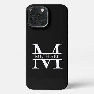 Personalised Elegant Monogram and Name iPhone 13 Pro Max Case