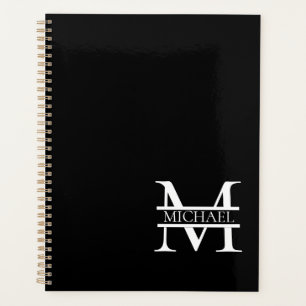Personalised Elegant Monogram and Name Planner