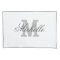 Personalised elegant monogram decor pillowcase