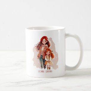 Personalised Elegant Mother and Daughter Coffee Mug
