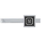 Personalised elegant name monogram tie bar