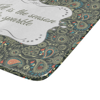 Personalised Elegant Pattern Cutting Board