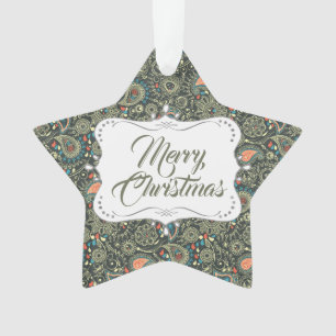 Personalised Elegant Pattern Ornament