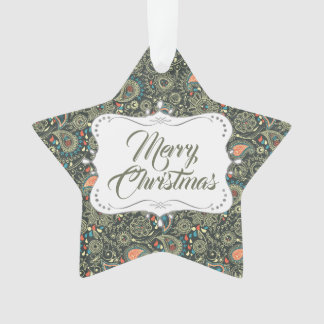 Personalised Elegant Pattern Ornament