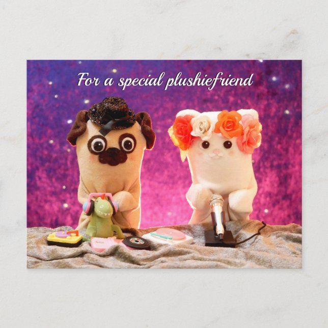 Personalised Elegant Professional Photo Modern Postcard (Front)