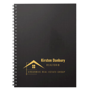 Personalised Elegant Professional Real Estate Notebook
