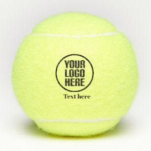 Personalised Elegant Script Name Business corporat Tennis Balls