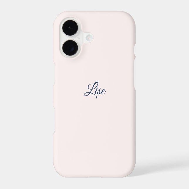 Personalised Elegant Script Name Phone Case (Back)