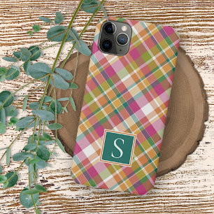 Personalised Elegant Summer Plaid Pattern iPhone 11 Pro Max Case