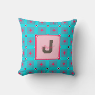Personalised Elegant Throw Pillow for Wedding Gift